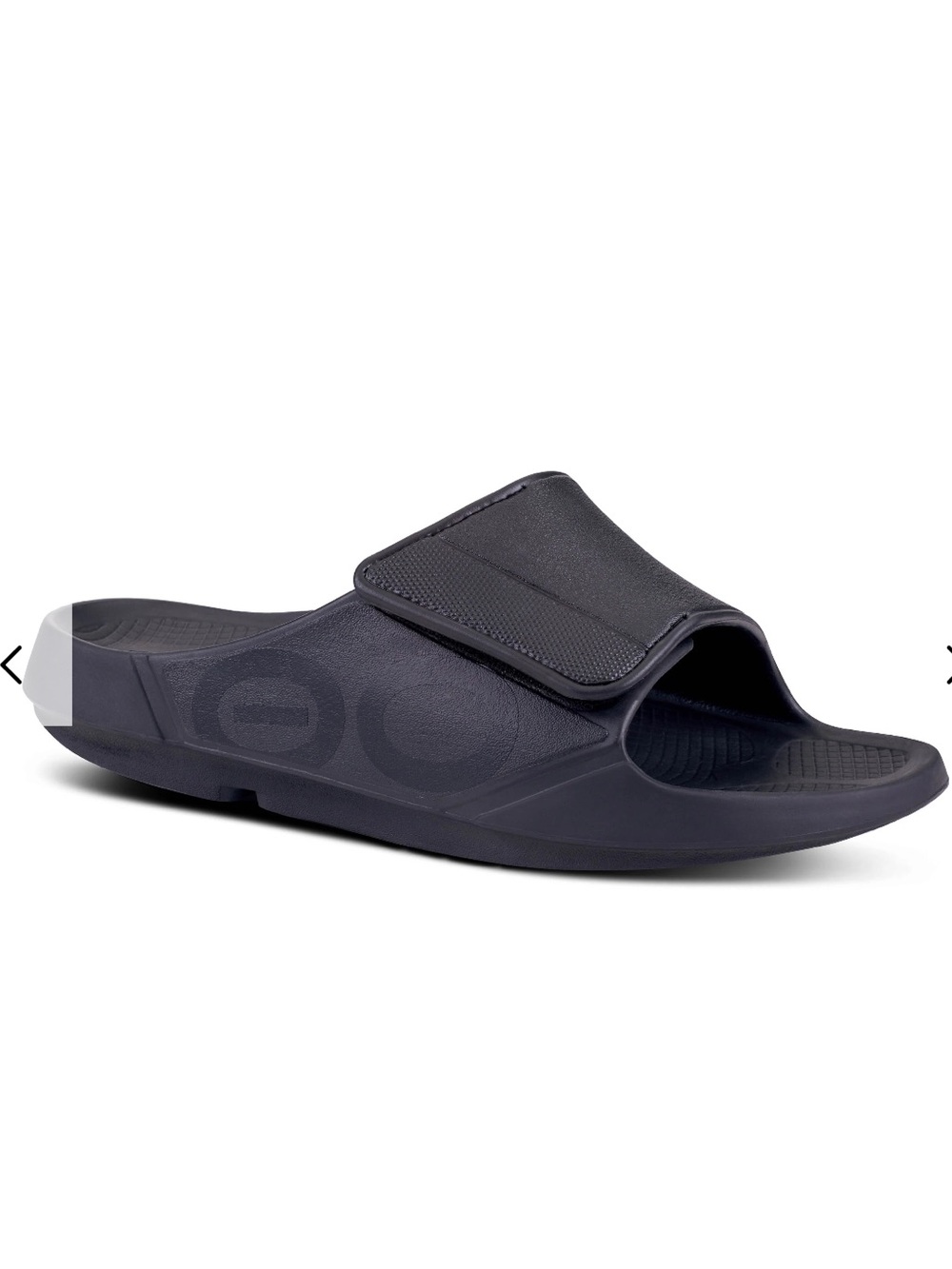 OOFOS OOAHH Sport Flex Slides Unisex sandals black size M 13/W 15